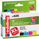 edding Druckerpatronen Multipack kompatibel mit HP No. 932XL/933XL BK/