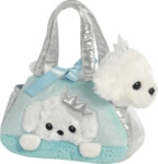 HERMA Fancy Pals Peek-a-Boo Princess Puppy 20cm