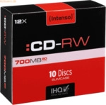 Intenso International Intenso CD-RW 700MB/80 Min. 12x Speed Rewritable