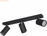Signify Philips Kosipo Spot 3flg. exkl LM 3x5,5W Schwarz
