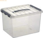 Sunware Aufbewahrungsbox mit Deckel 22 Liter 300x260x400mm transparent