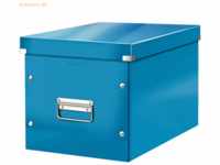 Leitz Archivbox Click &amp; Store Cube L Hartpappe blau