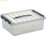 Sunware Aufbewahrungsbox mit Deckel 12 Liter 300x140x400mm transparent