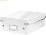 Leitz Organisationsbox Click & Store klein wei&szlig;