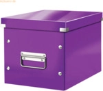 Leitz Archivbox Click & Store Cube M Hartpappe violett