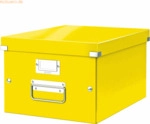 Leitz Ablagebox Click &amp; Store Wow A4 Graukarton gelb