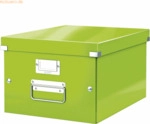 Leitz Ablagebox Click &amp; Store Wow A4 Graukarton gr&uuml;n