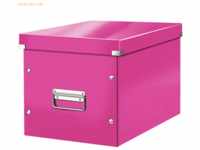 Leitz Archivbox Click &amp; Store Cube L Hartpappe pink