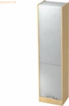 mcbuero.de Rollladenschrank Solid 5OH BxTxH 50x40x200,4cm Griff CE Aho