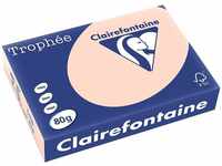 Clairefontaine 1769C, Clairefontaine Kopierpapier Trophee A4 80g/qm VE=500 Blatt