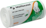 DEISS M&uuml;llbeutel First Plus - 30 Liter wei&szlig; 50 St&uuml;ck LDPE.
