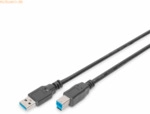 Assmann DIGITUS USB 3.0 Anschlusskabel, Typ A - B St/St, 1.8m