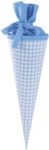 Goldbuch Schult&uuml;te Geschwister Karo - rund blau 35 cm.