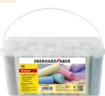 Eberhard Faber Stra&szlig;enmalkreide 10,1cm VE=50 St&uuml;ck farbig sortiert Eim
