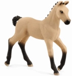 Schleich Spielzeugfigur Hannoveraner Fohlen Falbe.