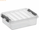 Sunware Aufbewahrungsbox mit Deckel 1 Liter Kunststoff 150x60x200mm tr