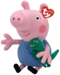 ty Pl&uuml;schfigur Beanie Babies - George Wutz 15 cm.