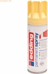 Edding Acryl-Farblack Permanentspray pastellgelb seidenmatt