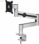 Durable Monitorhalterung mit Arm metallic silber 8 kg Tischklemme