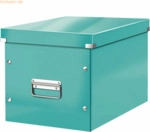 Leitz Archivbox Click &amp; Store Cube L Hartpappe eisblau