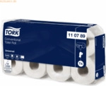 Tork Toilettenpapier Advanced Conventional 2-lagig wei&szlig; VE=8x8 Rollen