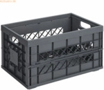 Helit Klappbox 'the flap line' 45 Liter grau