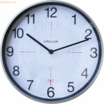 Unilux Wanduhr Outdoor Kunststoff 35,5 cm metallgrau