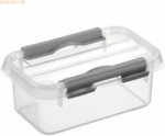 Sunware Aufbewahrungsbox mit Deckel 0,5 Liter Kunststoff 100x63x150mm