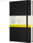 Moleskine Notizbuch Large A5 kariert 200 Blatt Hardcover schwarz