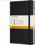 Moleskine Notizbuch Medium 11,5x18cm liniert Hardcover 104 Blatt schwa