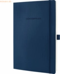 3 x Sigel Notizbuch Conceptum A4 194 Seiten Softcover liniert 80g midn
