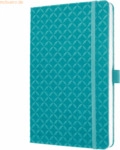2 x Sigel Notizbuch Jolie ca. A5 liniert Hardcover Aqua Green