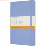Moleskine Notizbuch Large A5 liniert Softcover hortensienblau