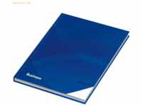 4 x RNK Notizbuch A4 Business blau liniert 96 Blatt