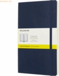 Moleskine Notizbuch Large A5 kariert Softcover saphir