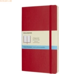 Moleskine Notizbuch Large A5 Punktraster Softcover scharlachrot