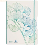 Herlitz Notizheft Greenline A4 kariert + liniert (27/28) 2x40 Blatt Gi