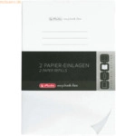5 x Herlitz Einlagenheft flex A5 40 Blatt punktiert VE=2 St&uuml;ck