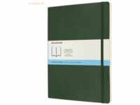 Moleskine Notizbuch XL 19x25cm Punktraster Softcover myrtengrün