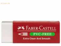 Faber Castell Radierer Kunststoff PVC-Free weiß