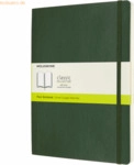 Moleskine Notizbuch XL 19x25cm blanko Softcover myrtengr&uuml;n