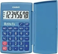 Casio LC-401LV-BU-W-A-EP, Casio Taschenrechner LC-401 LV 8-stellig Batteriebetrieb