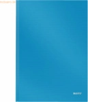 6 x Leitz Notizbuch Solid fester Einband A4 kariert 80 Blatt hellgr&uuml;n