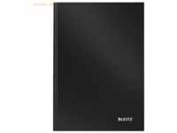 6 x Leitz Notizbuch Solid fester Einband A5 kariert 80 Blatt schwarz