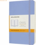 Moleskine Notizbuch Pocket A6 liniert Softcover hortensienblau