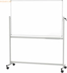 Maul Mobiles Whiteboard Maulstandard drehbar Emaille 120x90cm