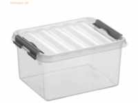 Sunware Aufbewahrungsbox mit Deckel 2 Liter Kunststoff 150x100x200mm t