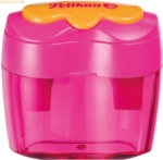 5 x Pelikan Doppeldosenspitzer Flower AF pink 40x48x40mm