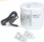Rapesco Anspitzer PS12-USB elektrisch wei&szlig;