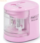 Rapesco Anpitzer PS12-USB elektrisch rosa